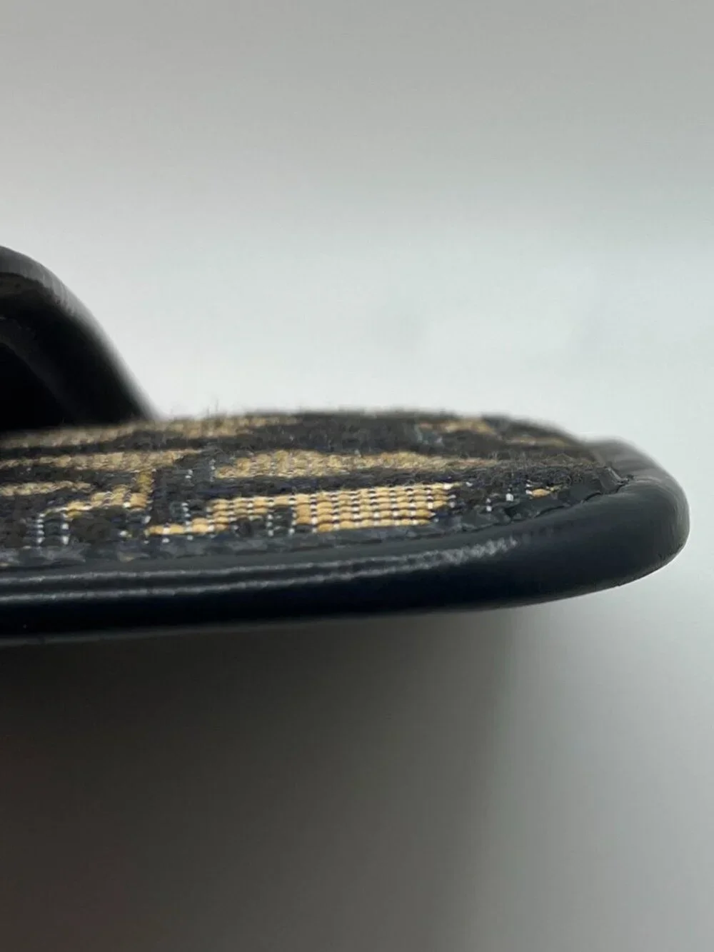 Vintage Christian Dior Navy Trotter Monogram Clutch - Picture 6 of 10